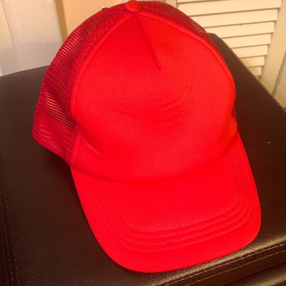 Red Trucker Hat